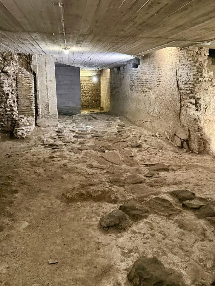 Later archaeological structures at San Pasquale Baylon in Trastevere