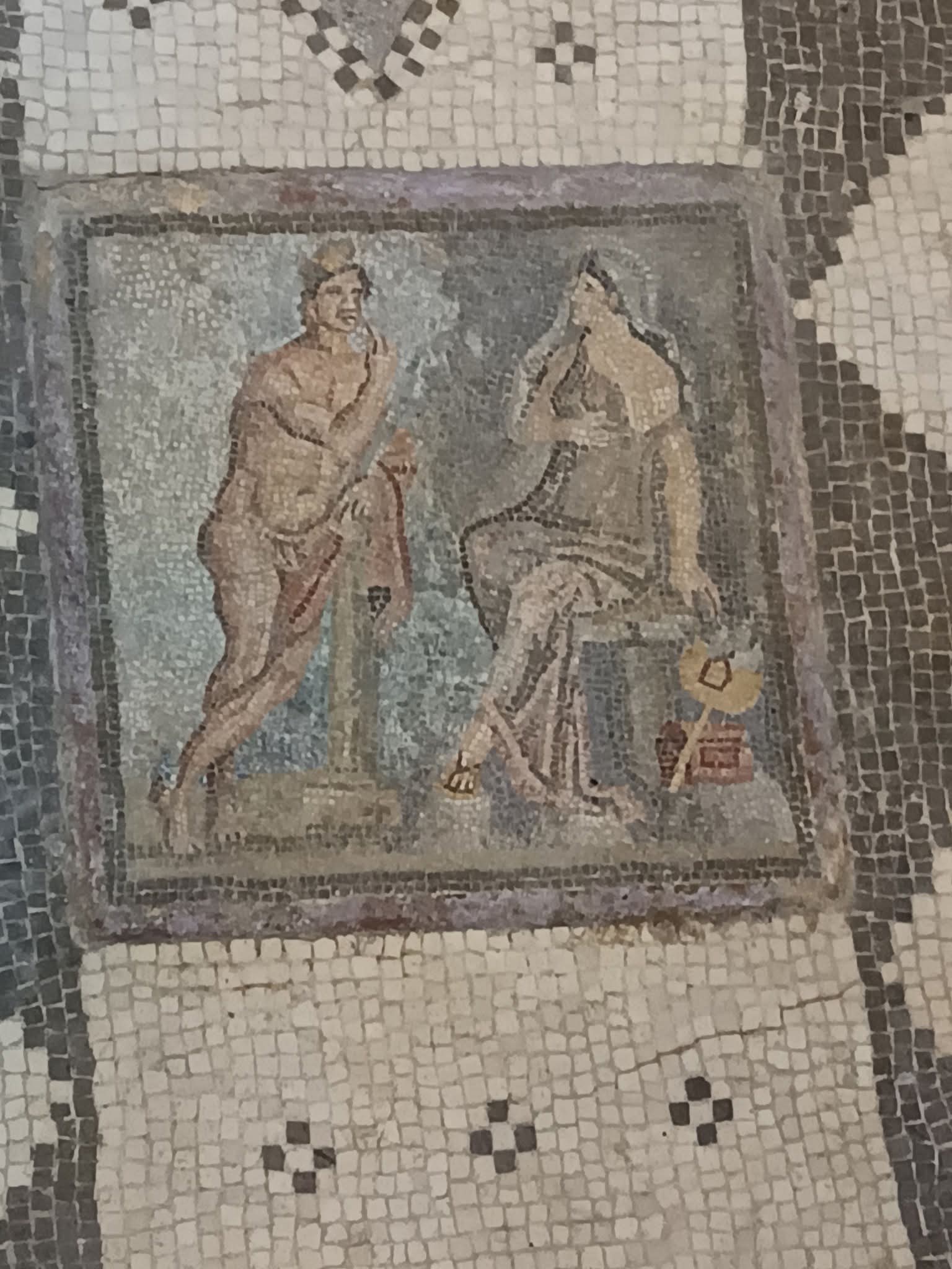 Roman domus archaeological area under Santa Susanna
