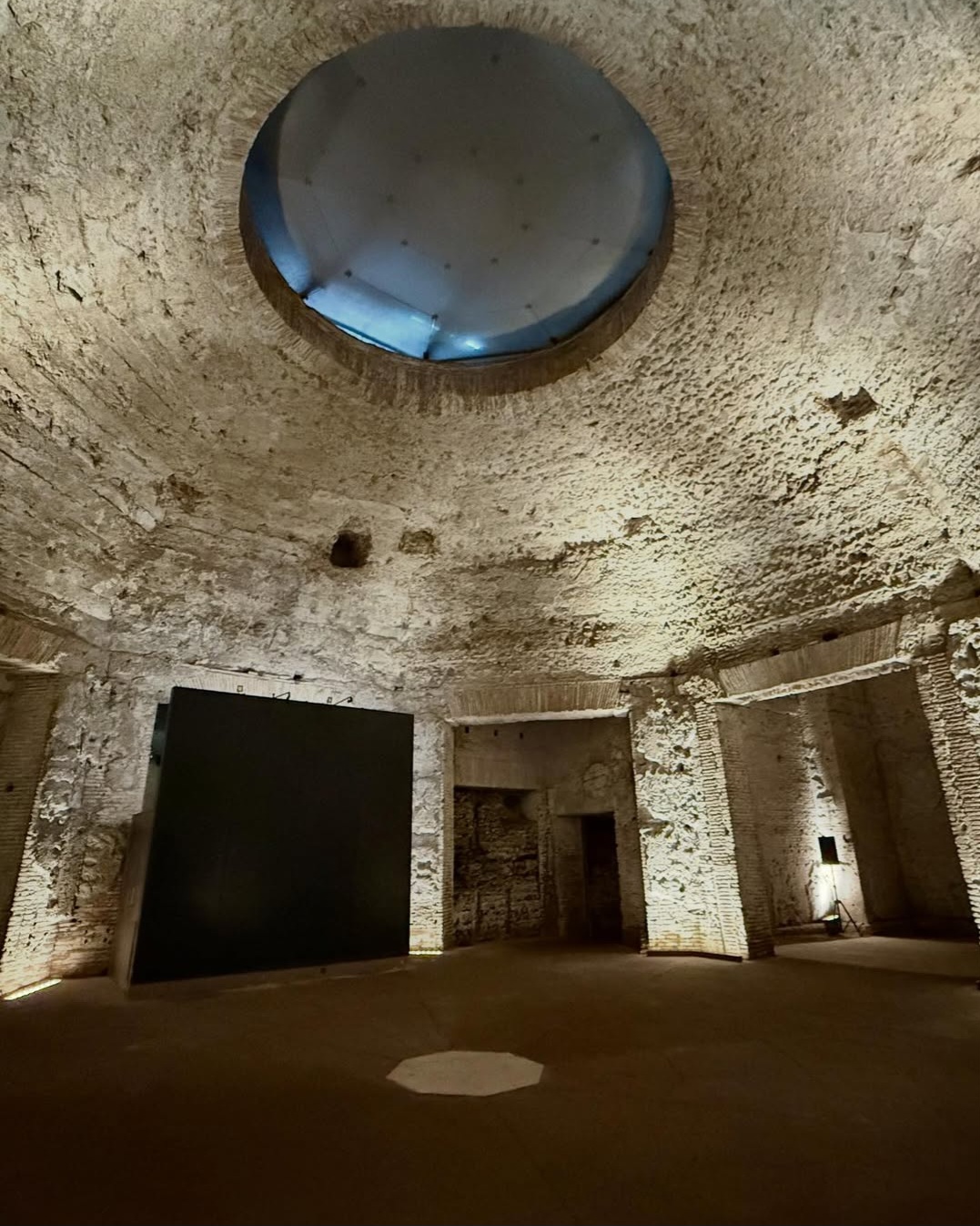 Vaulted interior of the Domus Aurea in Rome