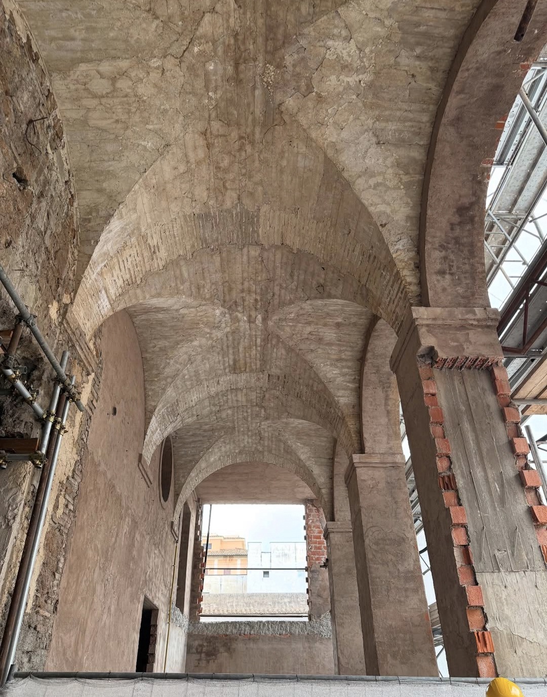 Archaeological remains documenting the changing urban fabric at Crypta Balbi