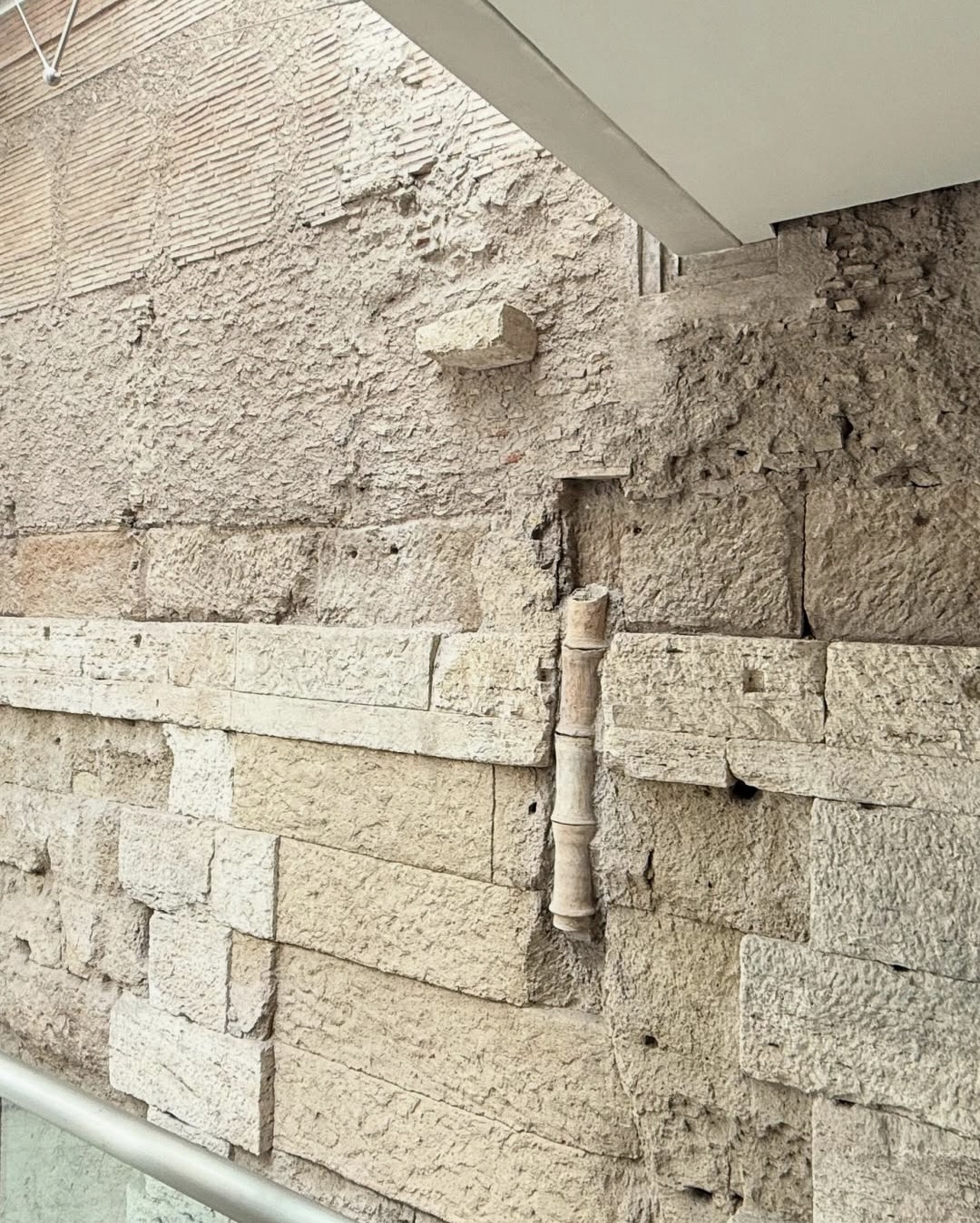 Excavated structures documenting successive periods at Crypta Balbi