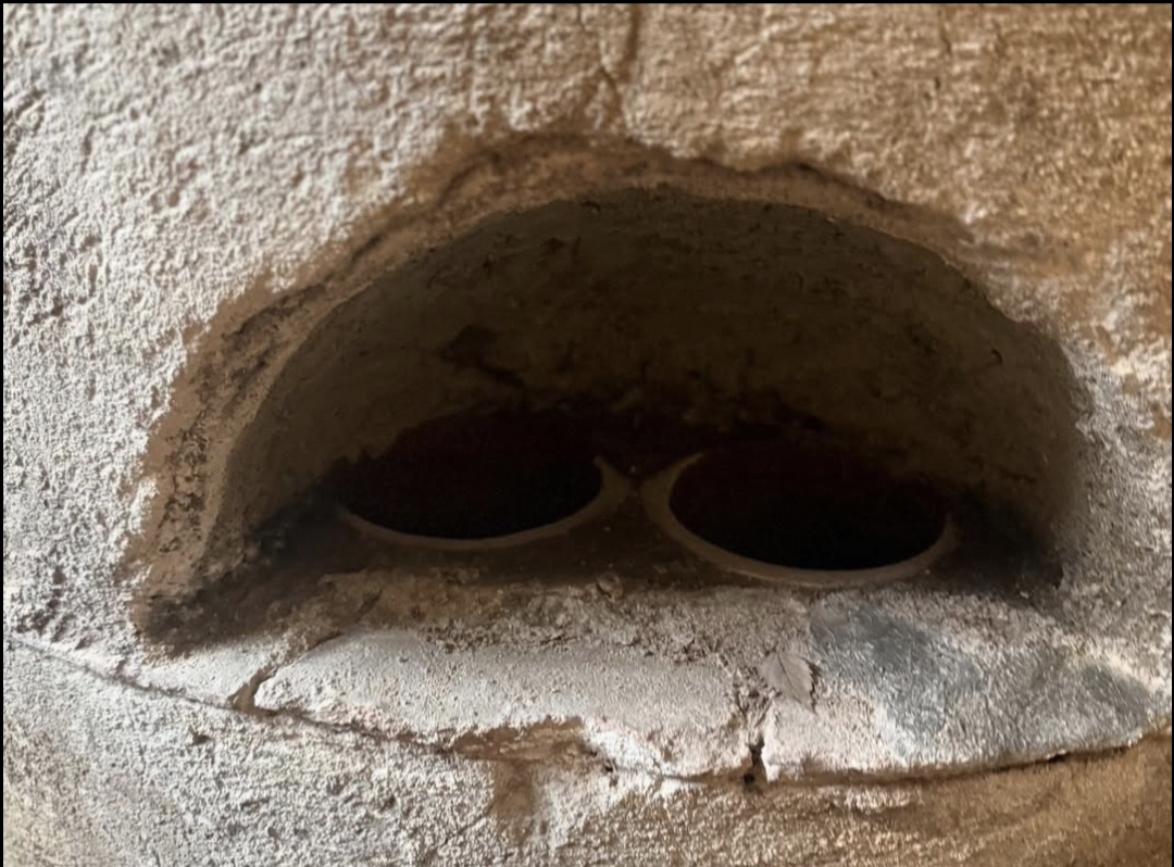 Archaeological interior of the Tomb of the Scipios