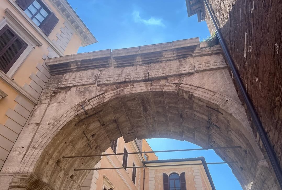 Archaeological structures beneath San Vito in Rome