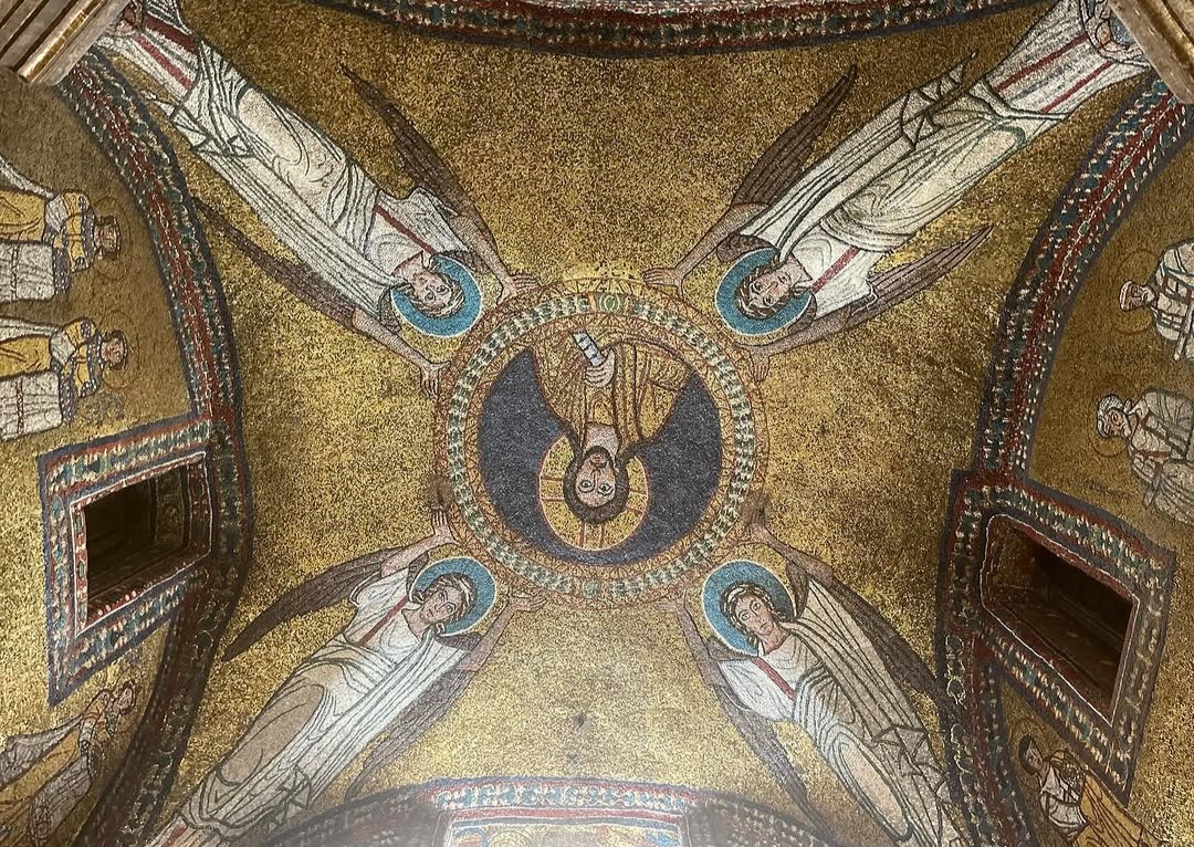 Mosaics in the Chapel of Saint Zeno at Santa Prassede