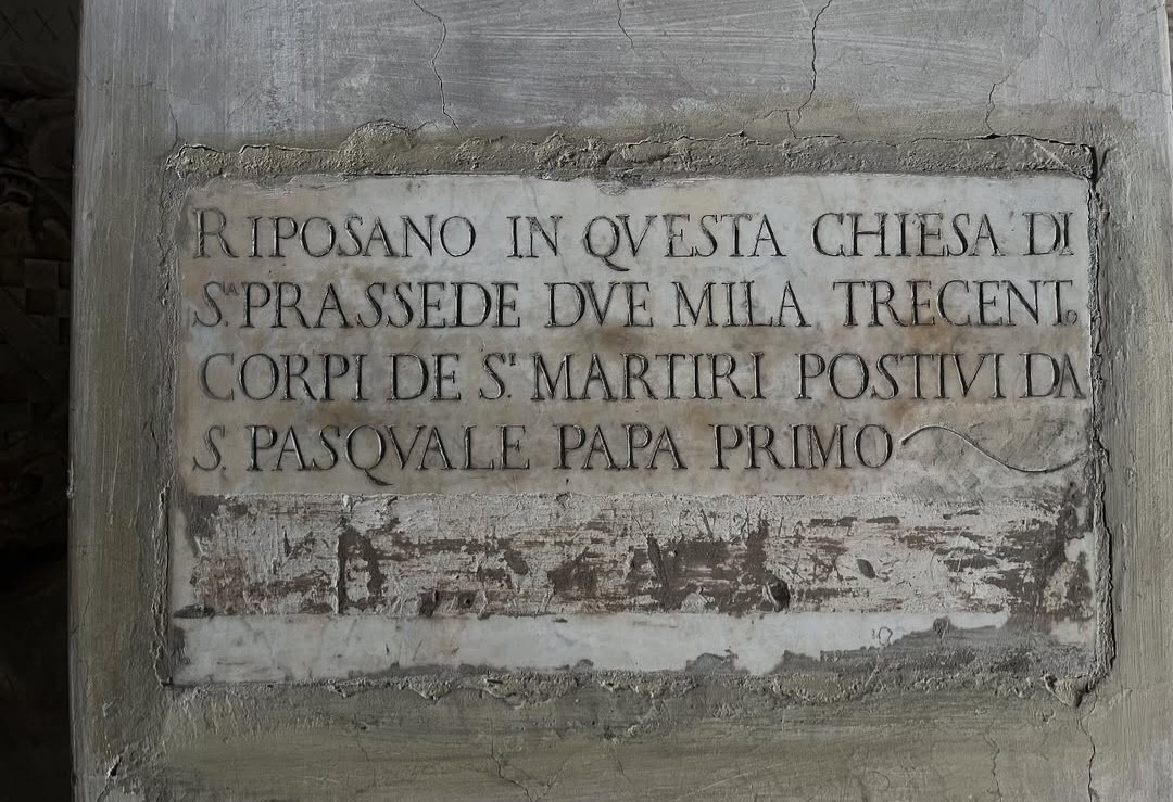 Interior of the Basilica of Santa Prassede