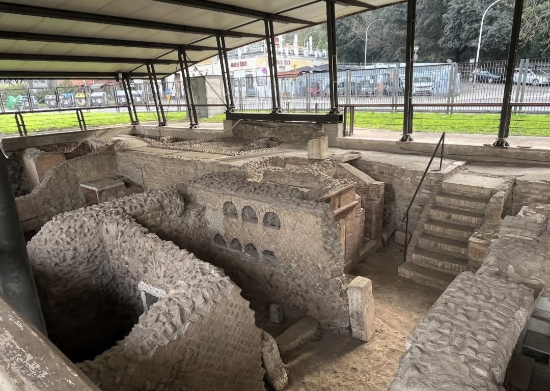 Archaeological area of San Paolo fuori le Mura in Rome
