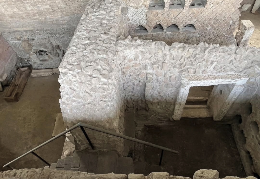 Early medieval archaeological remains at San Paolo fuori le Mura