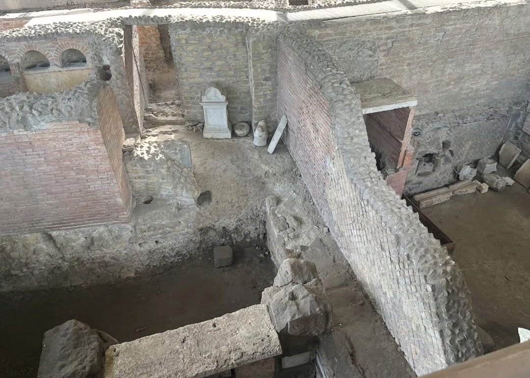 Archaeological remains beneath San Paolo fuori le Mura