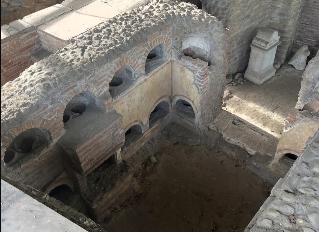 Archaeological structures near the Basilica of Saint Paul Outside the Walls