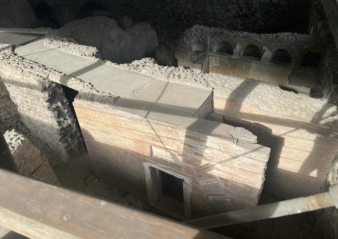 Architectural remains in the San Paolo archaeological area