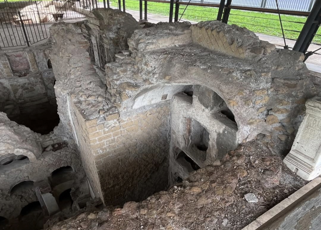 Archaeological area beneath the San Paolo complex