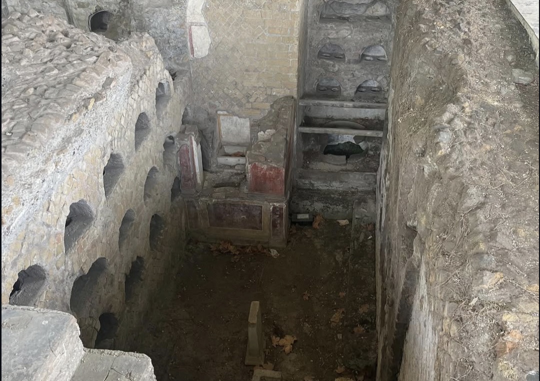 Archaeological context at San Paolo fuori le Mura