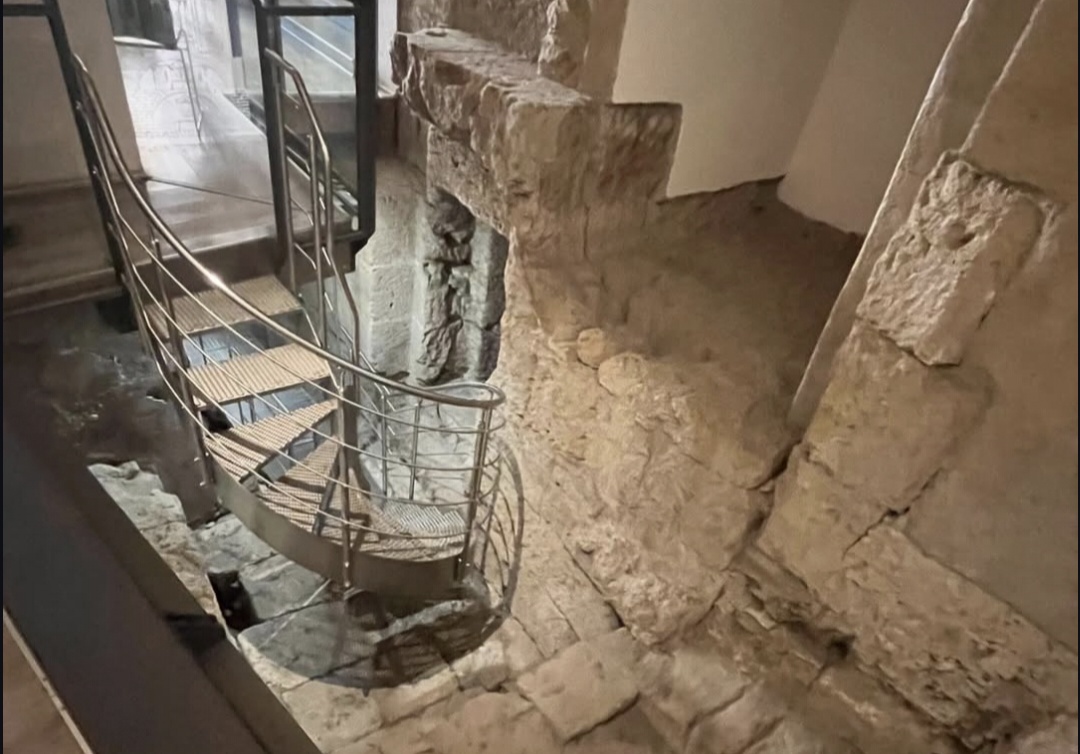 Carcer Tullianum archaeological complex in Rome