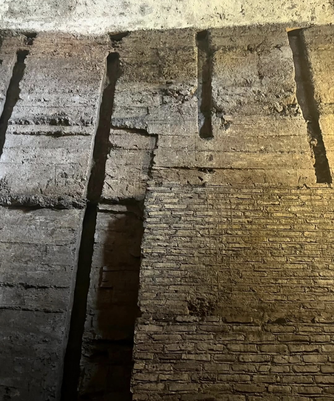 Decorative detail in the Nymphaeum of Via degli Annibaldi