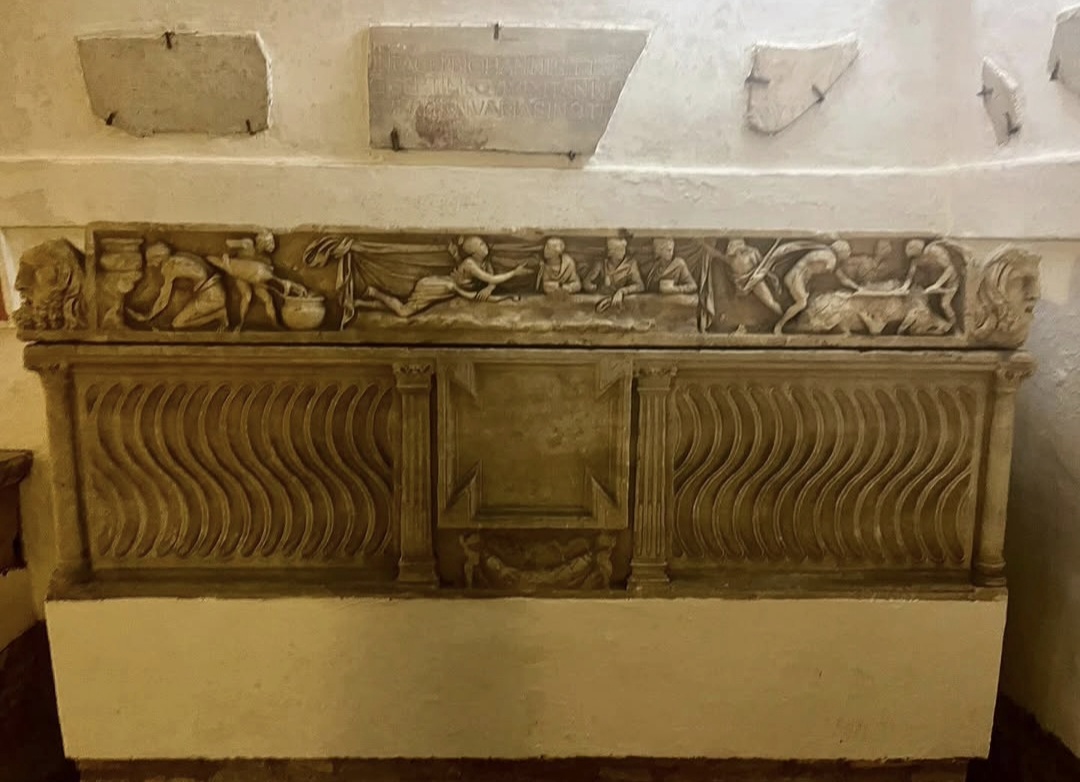Archaeological area of Santa Cecilia in Trastevere