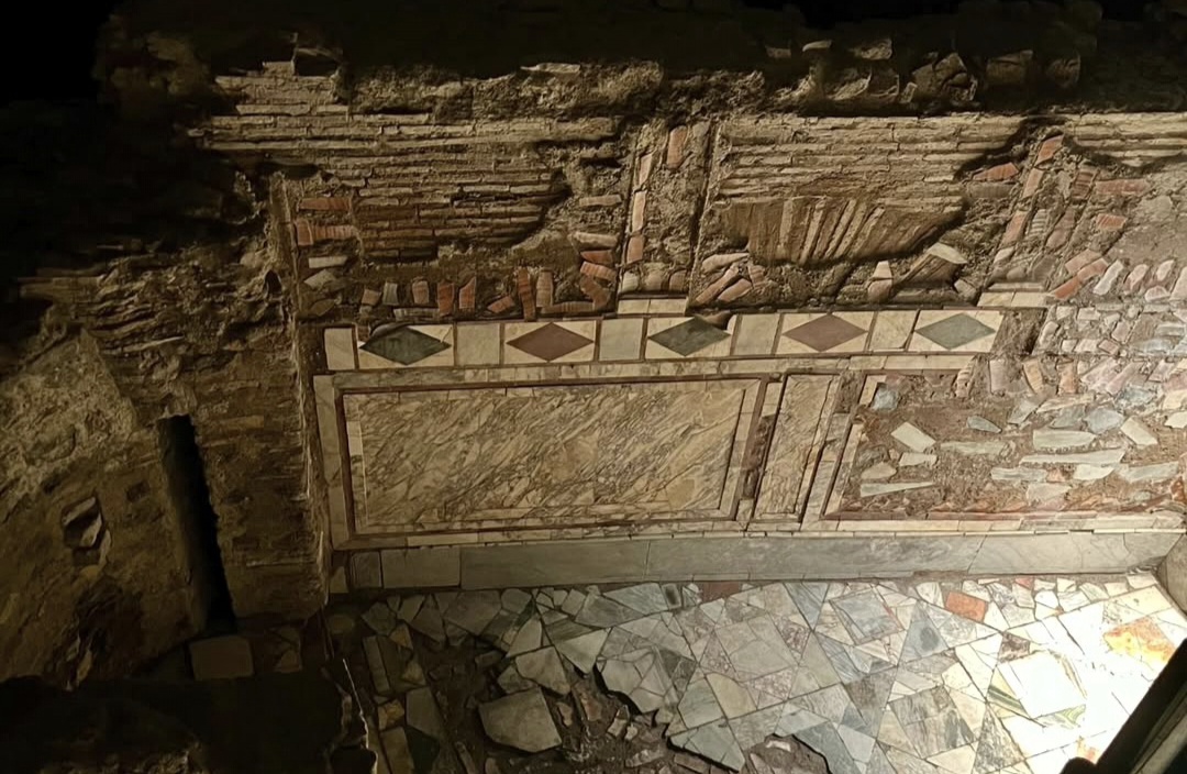 Roman residential remains at Palazzo Valentini