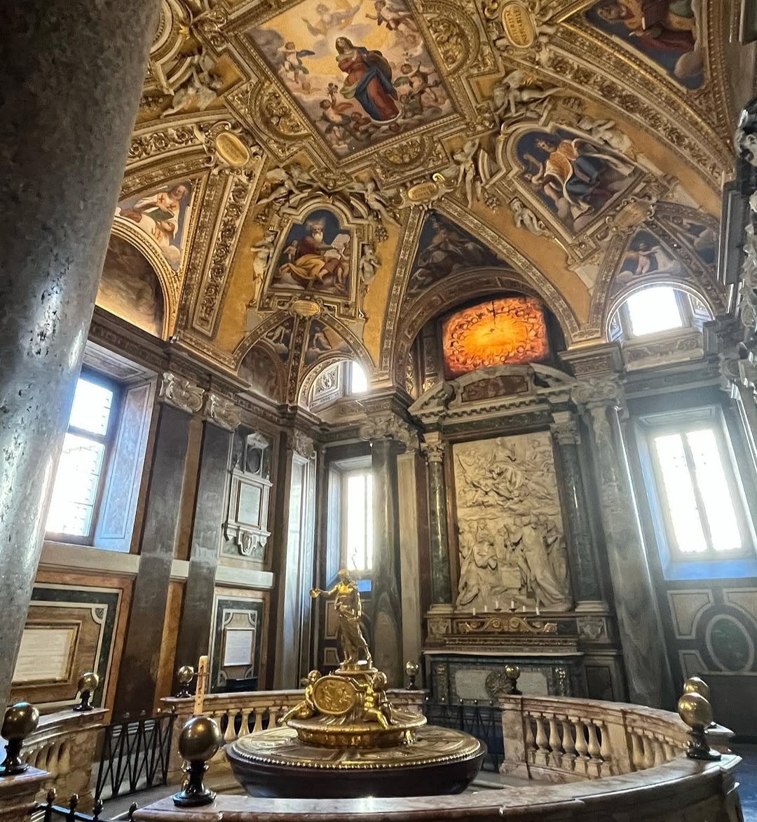 Roman archaeological structures beneath Santa Maria Maggiore
