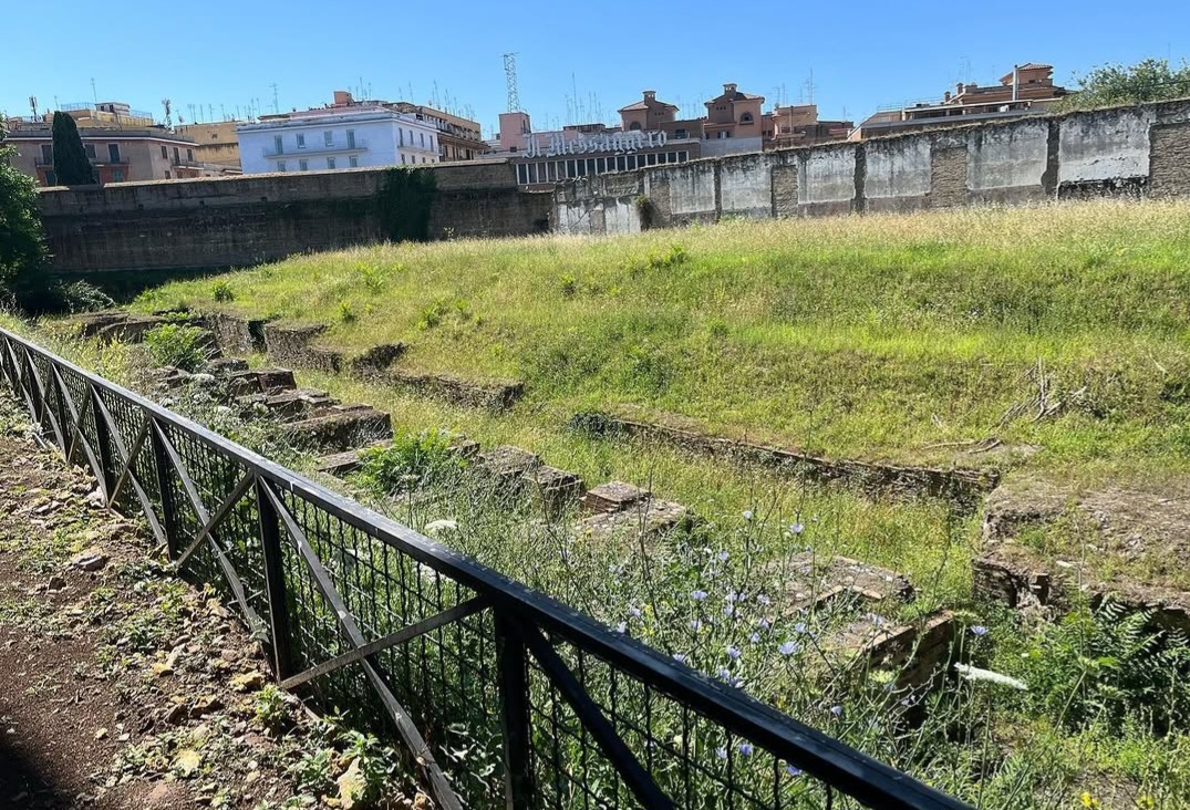 Archaeological complex of Santa Croce in Gerusalemme in Rome