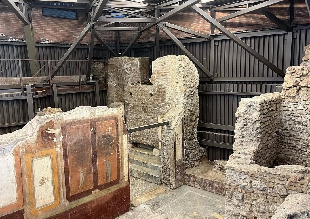 Roman structures in the Santa Croce archaeological complex