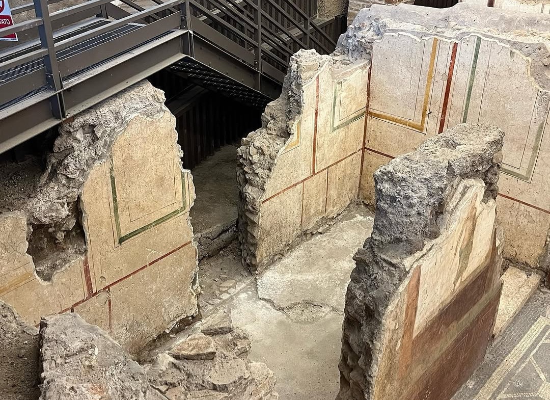 Archaeological remains of the Sessorian complex in Rome