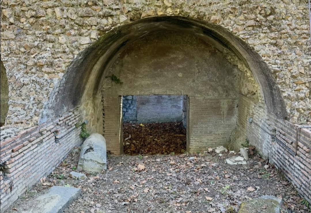 Emporium archaeological remains beside the Tiber in Rome