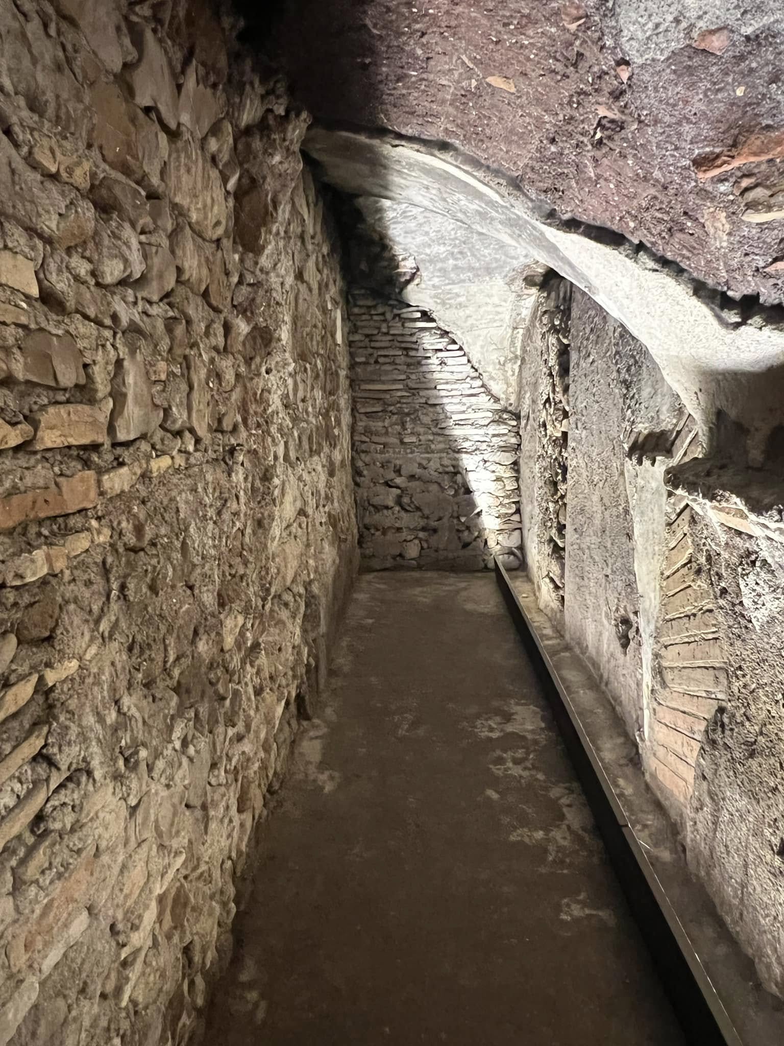 Lower historic architecture at Sant'Agnese in Agone