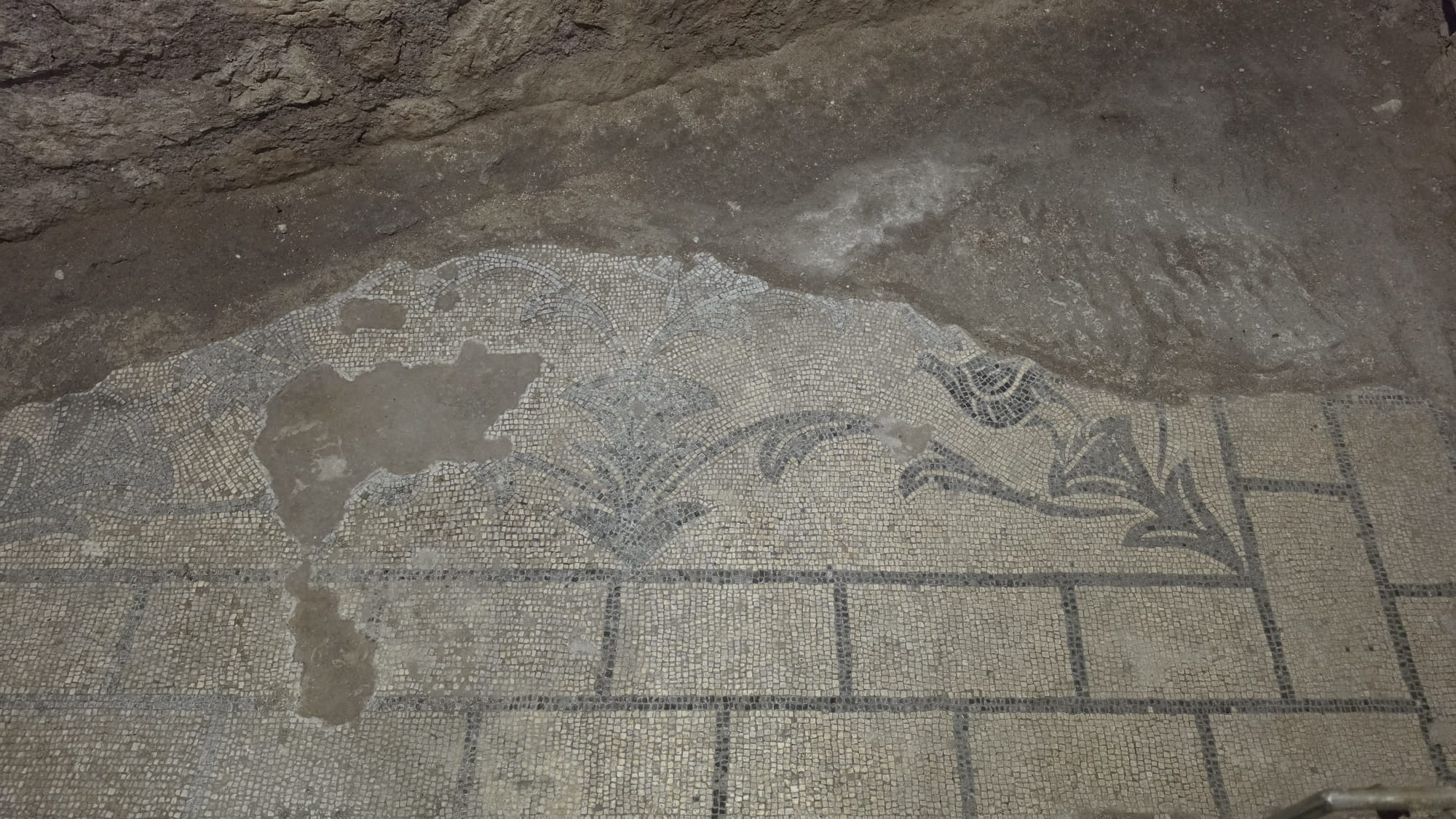 Archaeological rooms beneath the Basilica of Santi Giovanni e Paolo on the Caelian Hill