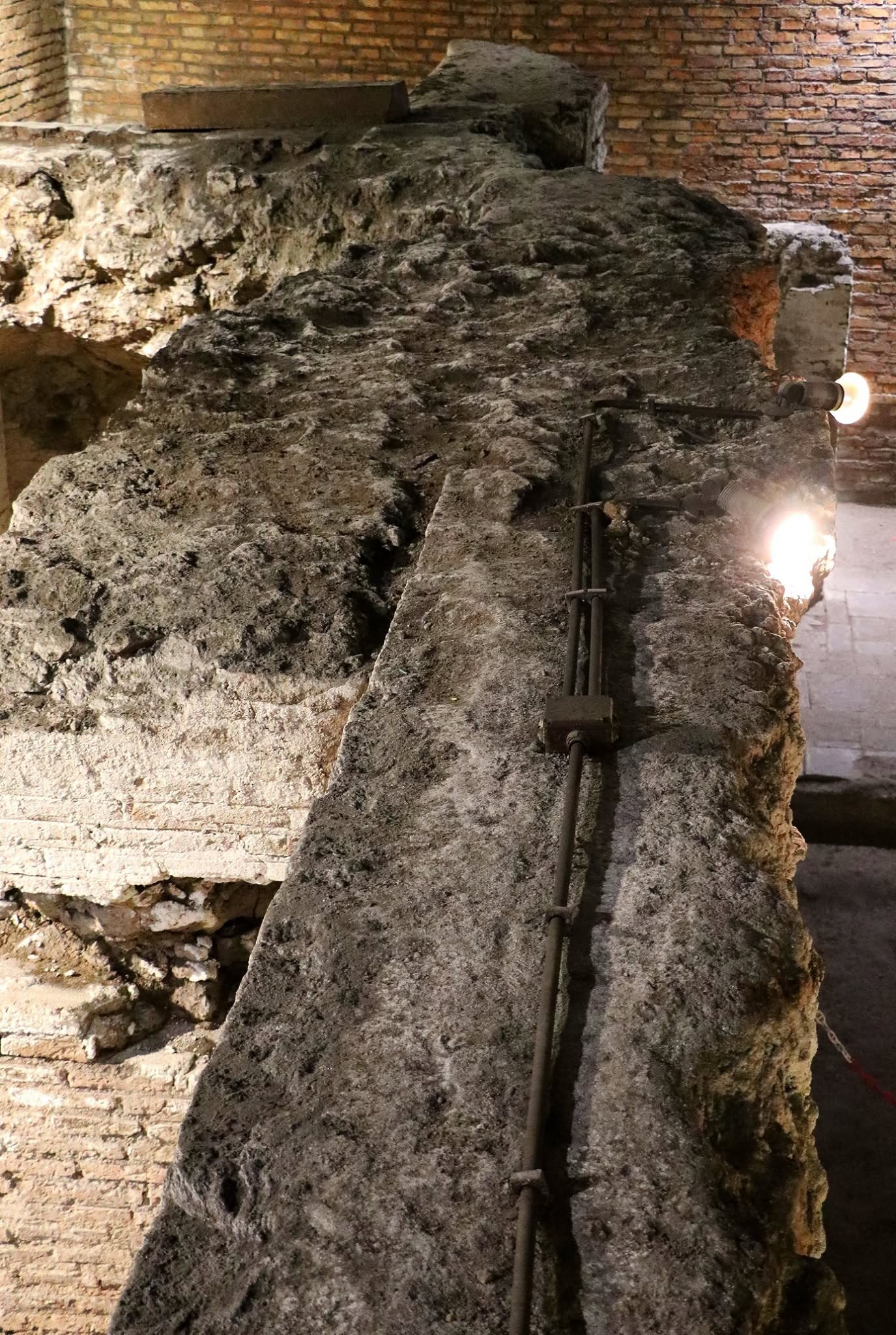 Roman Mithraic archaeological space in Rome