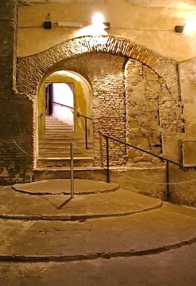 Roman architecture beneath the Basilica of San Martino ai Monti