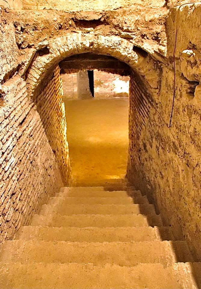 Interior Roman structures beneath San Martino ai Monti