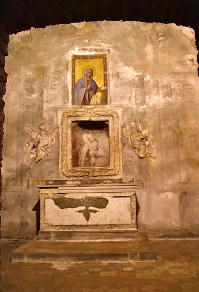 Underground archaeological spaces at San Martino ai Monti
