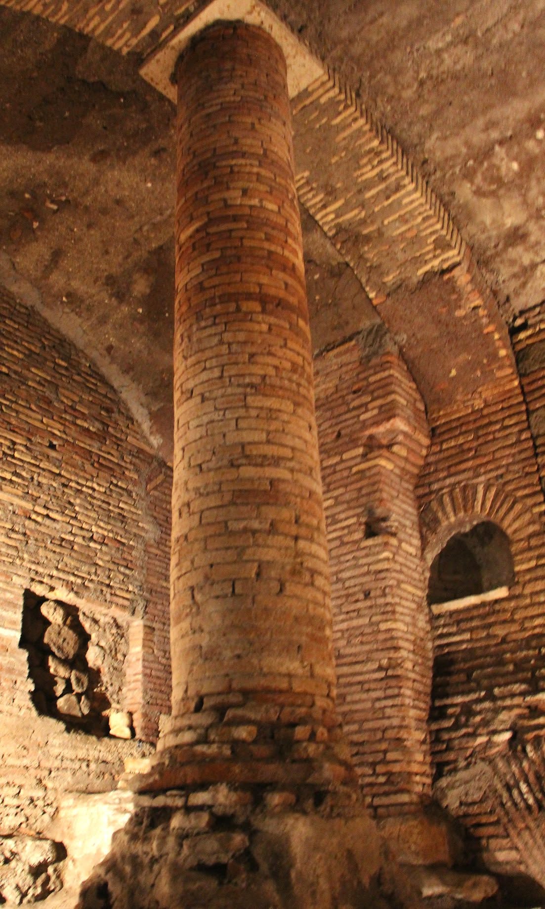 Roman structures beneath modern Rome