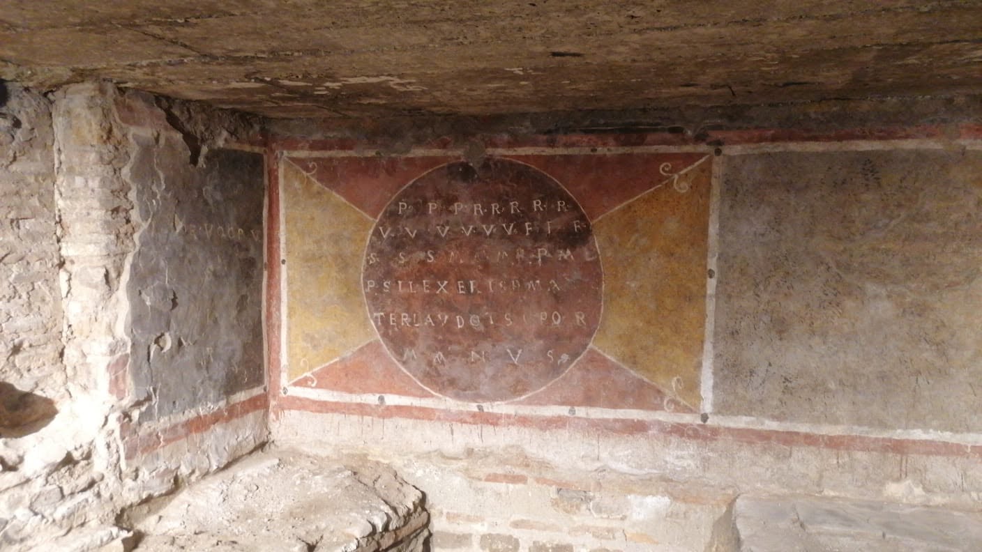 Historic structures showing different phases of Rome