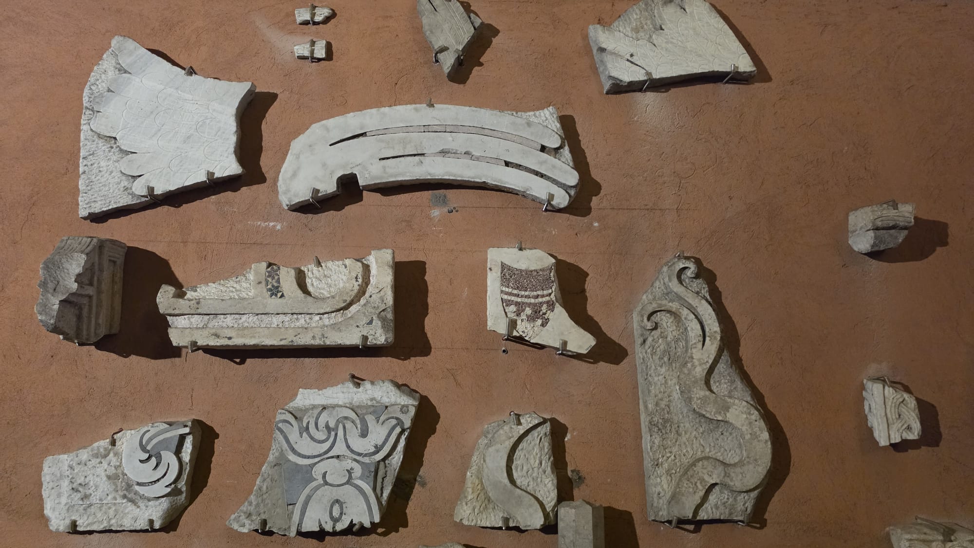 Archaeological material preserved in the St John Lateran excavations