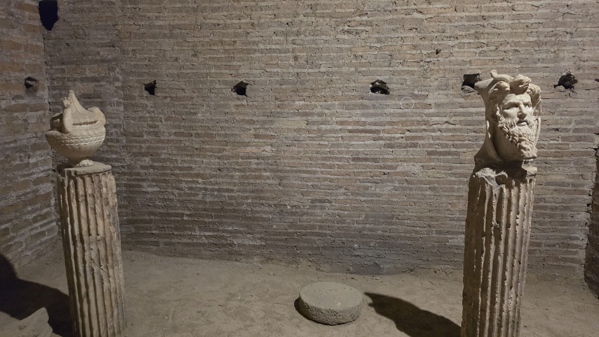 Ancient architectural material preserved in the Lateran archaeological area