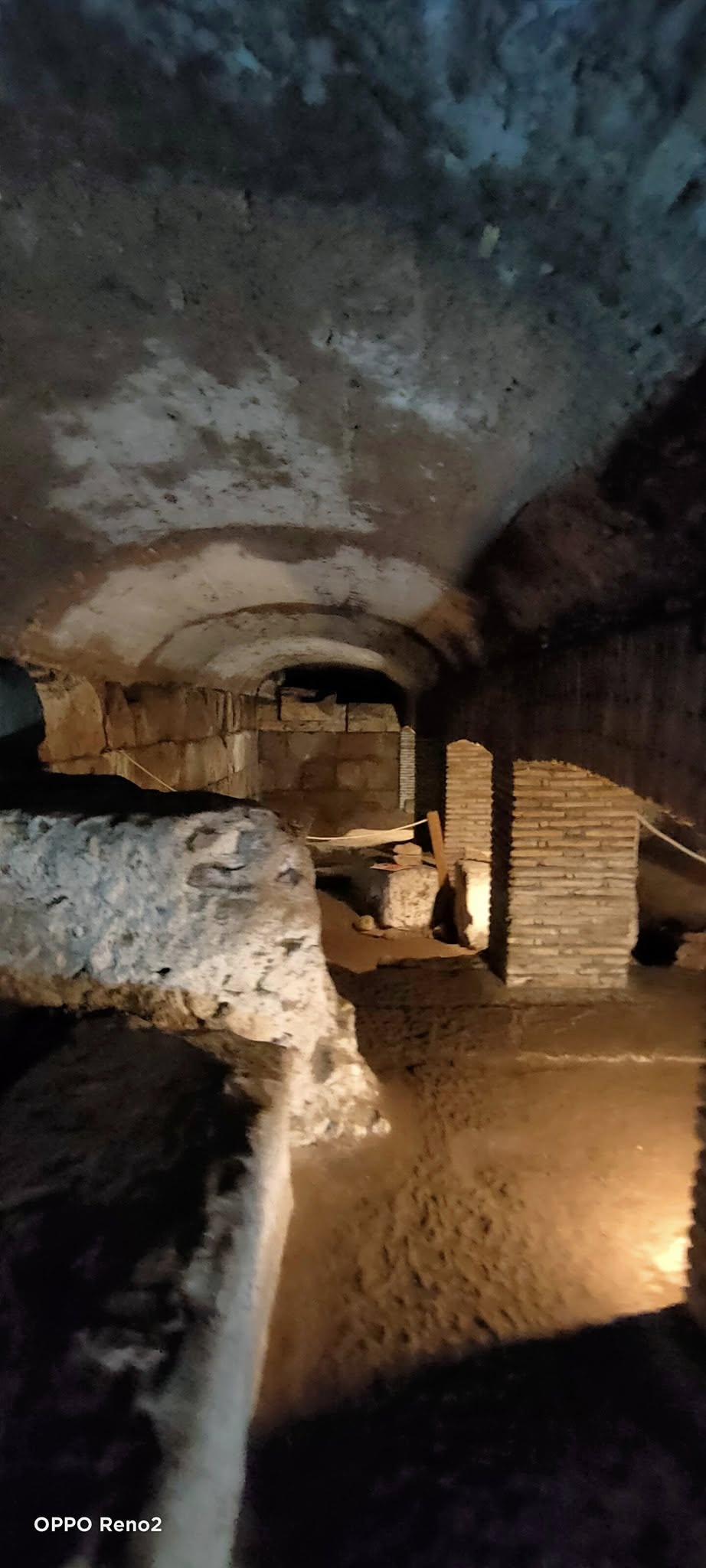 Subterranean structures below San Nicola in Carcere