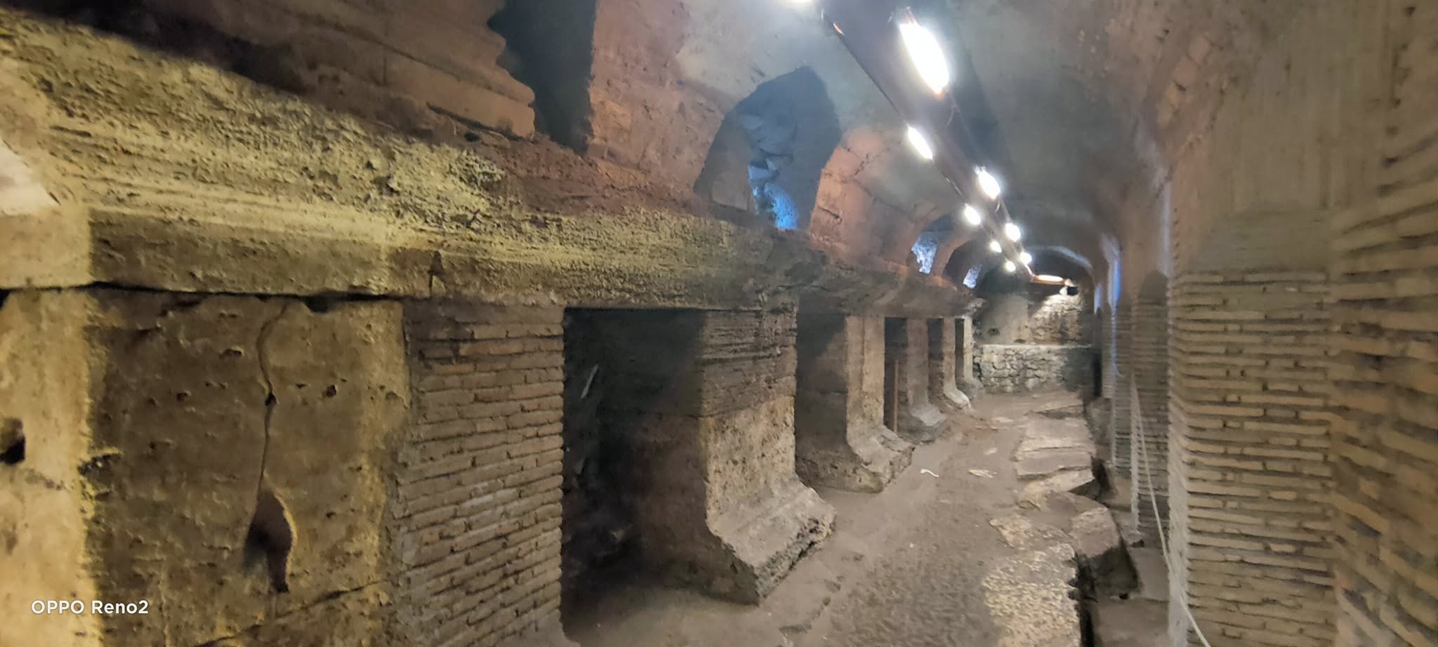 Ancient masonry below San Nicola in Carcere