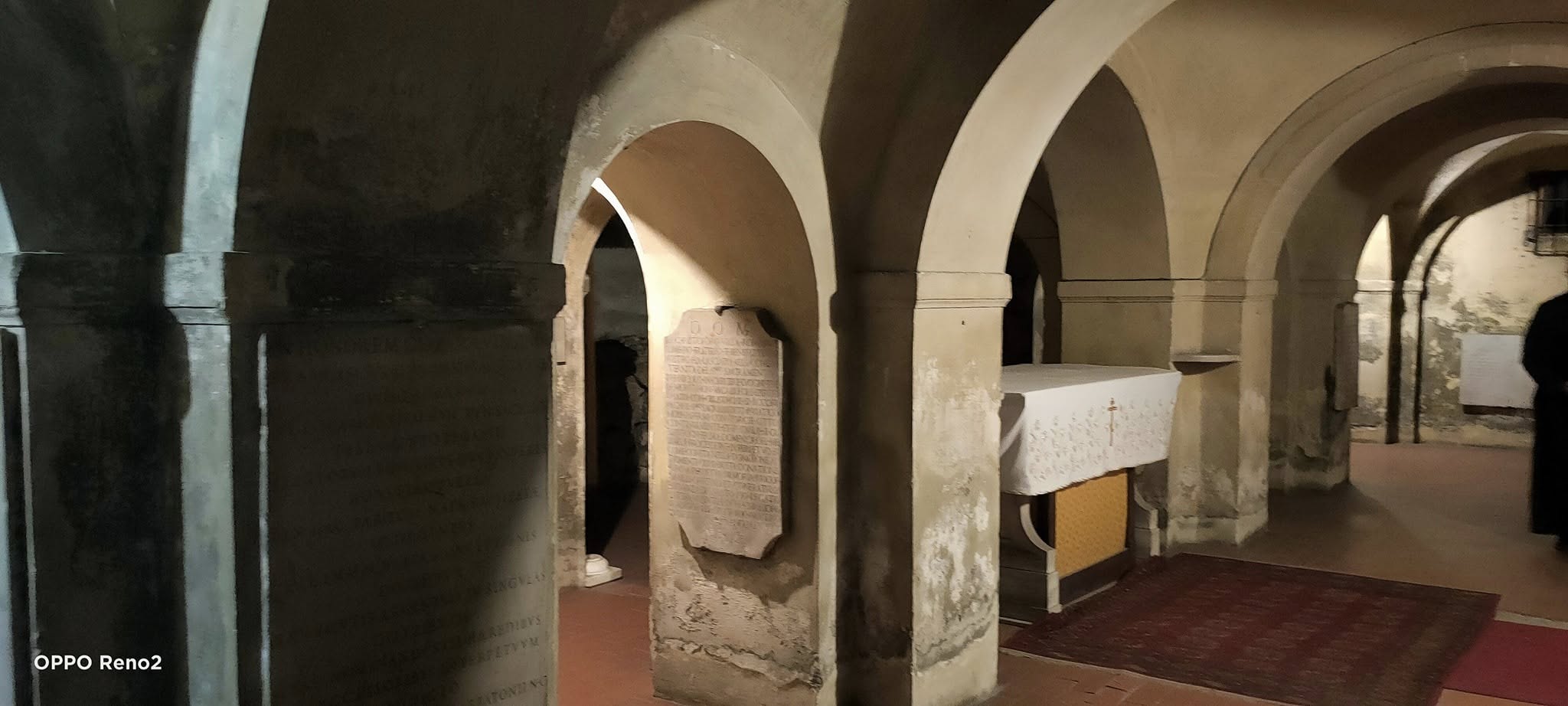 Lower spaces of San Nicola in Carcere