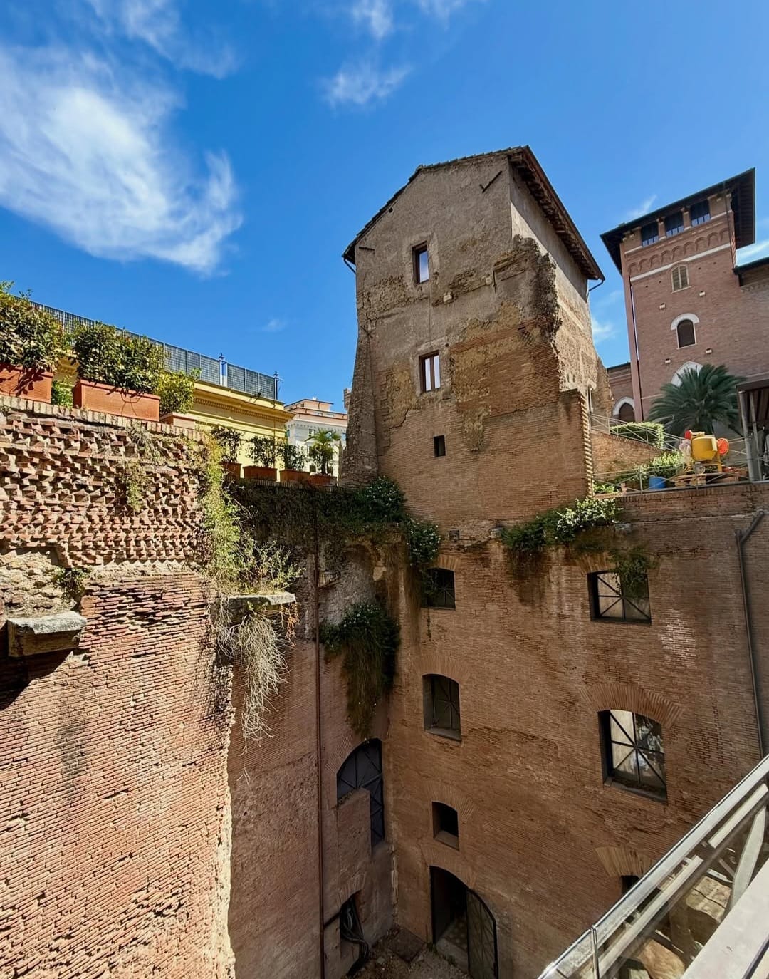 Archaeological structures of the Horti Sallustiani in Rome