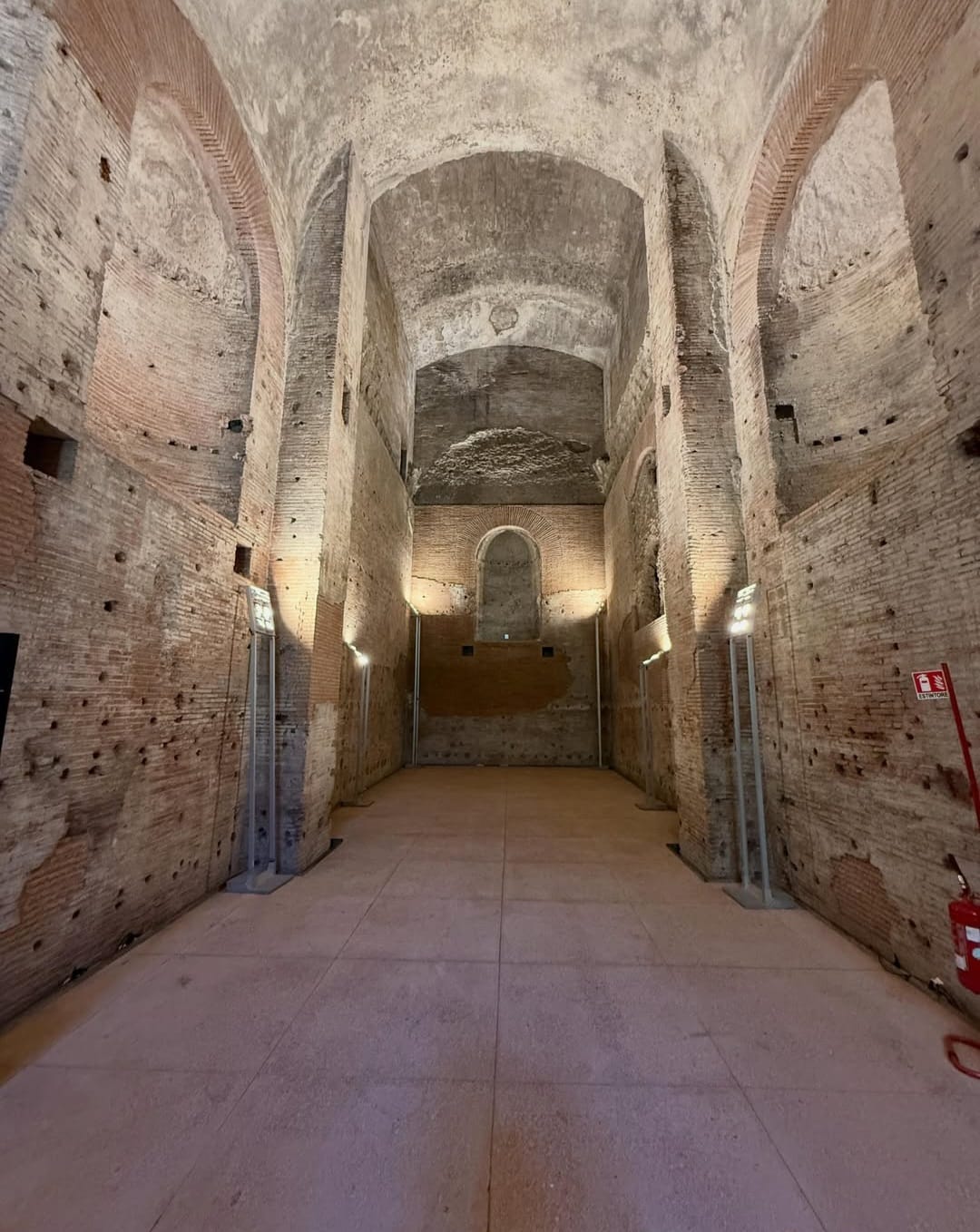 Interior structures of the Horti Sallustiani